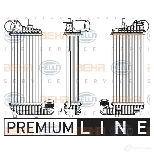 Интеркулер HELLA 8ml376755601 _BEHR HELLA SERVICE_ 40GIZ 47603 изображение 0