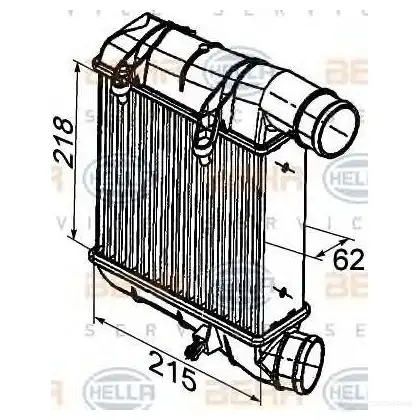 Интеркулер HELLA 47574 _BEHR HELLA SERVICE_ 8ml376746641 TSCWVS