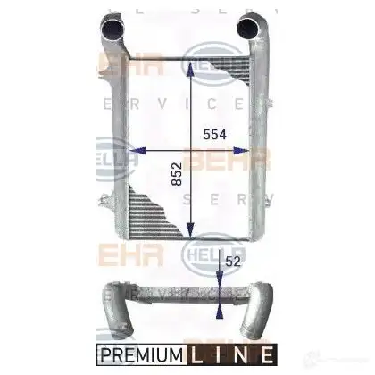 Интеркулер HELLA 47446 _BEHR HELLA SERVICE_ 8ml376723771 R3CUSL5