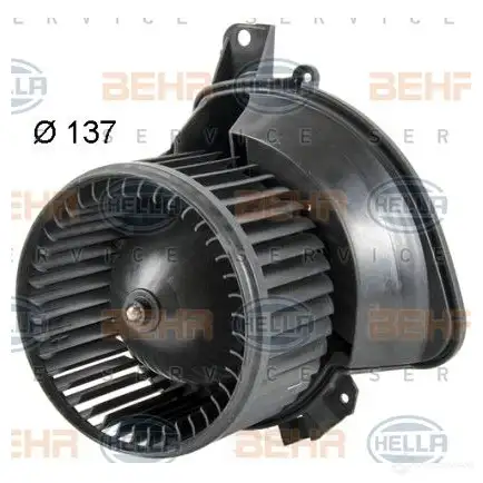 Моторчик печки, вентилятора HELLA 8ew351149481 _BEHR HELLA SERVICE_ 38515 AFDDW - Изображение 1