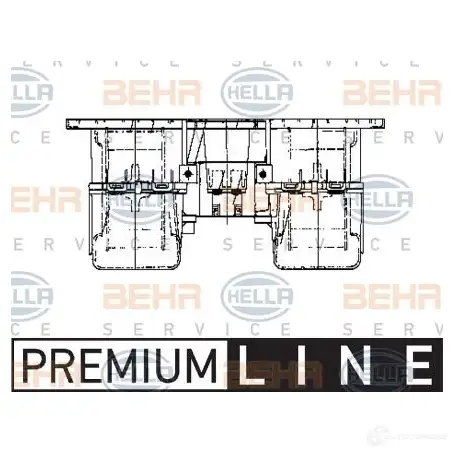 Моторчик печки, вентилятора HELLA 38097 8HKTQ _BEHR HELLA SERVICE_ 8ew009160791