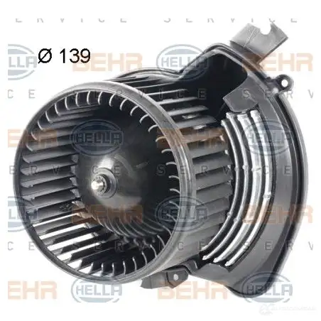 Моторчик печки, вентилятора HELLA _BEHR HELLA SERVICE_ 38510 DUX02 8ew351149401 - Изображение 1