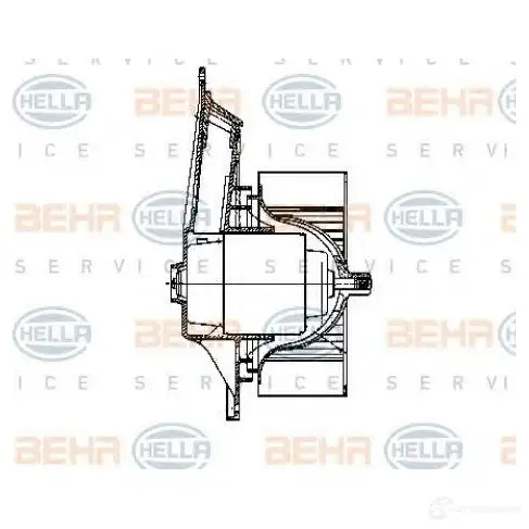 Моторчик печки, вентилятора HELLA 8ew009159761 38070 OM7KJ0D _BEHR HELLA SERVICE_