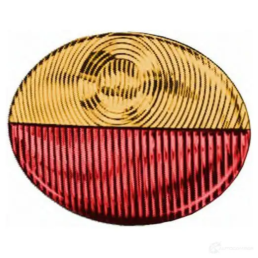 Рассеиватель заднего фонаря HELLA K 23256/1 X1FP240 51172 9el110928001
