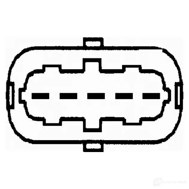 Расходомер воздуха HELLA 8et009142371 37757 KHY VW 4082300215731 изображение 1