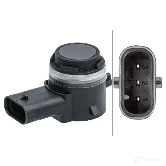 Датчик парковки HELLA 6PX 358 141-261 O 5BH3 1437450556