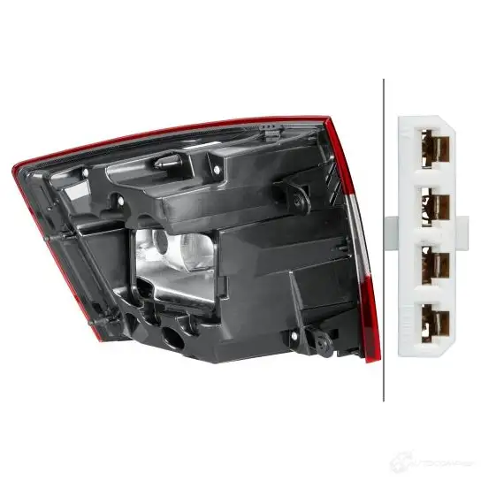 Задний фонарь HELLA P 5V4C6 1437455077 9EL 354 848-041 - Изображение 1