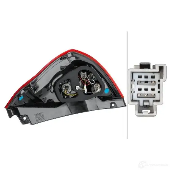 Задний фонарь HELLA TUK U38 2sd354850011 1437454660 - Изображение 1