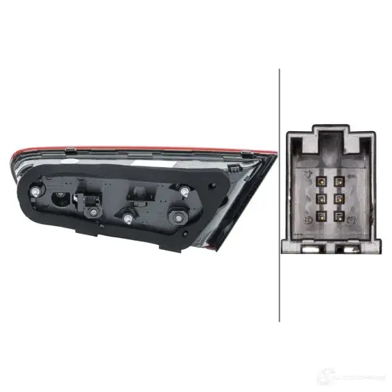 Задний фонарь HELLA MW03R V 1437456460 2SV 012 832-051 - Изображение 1