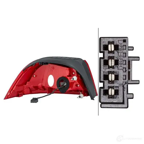 Задний фонарь HELLA J17YRZ3 E1 3045 2sd010697101 17410 - Изображение 1