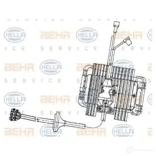 Сопротивление вентилятора салона HELLA 19750 5ds351320001 _BEHR HELLA SERVICE_ W0QTP