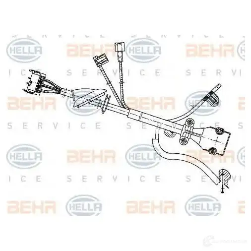 Сопротивление вентилятора салона HELLA 5hl351321061 65GRQ65 _BEHR HELLA SERVICE_ 19793