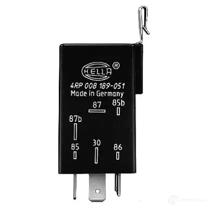 Реле топливного насоса HELLA 04 3138 X24JE 4rp008189051 19309 - Изображение 1