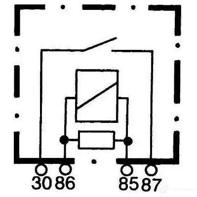 Реле HELLA Z8250 19209 4ra007813017 043 074 изображение 1