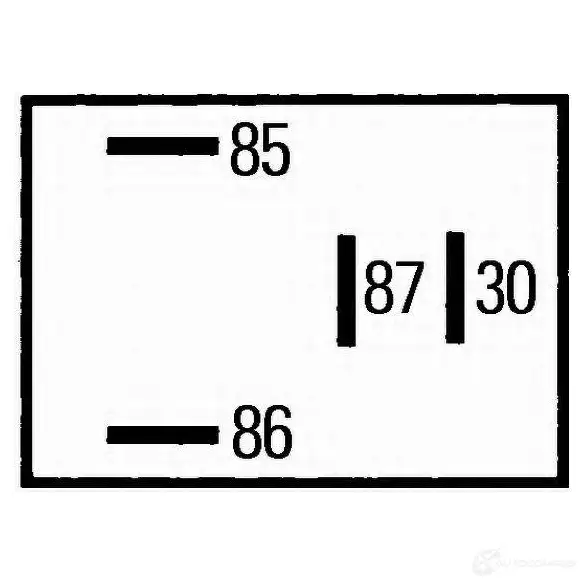 Реле HELLA Z8250 19209 4ra007813017 043 074 изображение 2