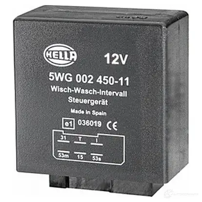 Реле стеклоочистителя, дворников HELLA 4L20 FB 4082300299694 19850 5wg002450111 - Изображение 1