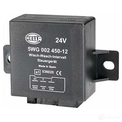 Реле стеклоочистителя, дворников HELLA YO XCFMY 5wg002450127 19856 4082300288728 - Изображение 1