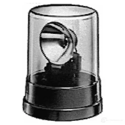 Вращающийся проблесковый маячок HELLA 15730 E2 88072 025053 2rl004958011 изображение 1