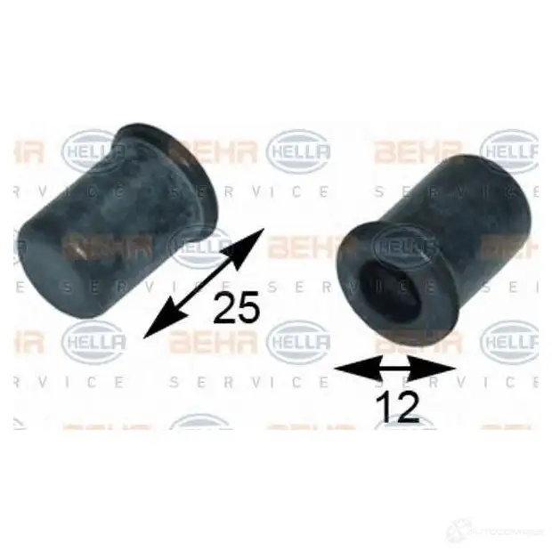 Уплотнительные пробки, защитные заглушки HELLA 50333 8my376779091 _BEHR HELLA SERVICE_ 8LAB3