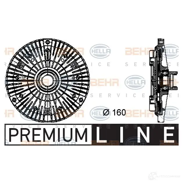 Крышка радиатора HELLA 1423015618 NBQUY 8my376779031 _BEHR HELLA SERVICE_