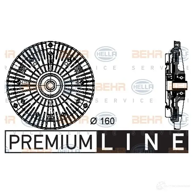 Крышка радиатора HELLA 1423015615 _BEHR HELLA SERVICE_ 8my376768151 80F3E5E
