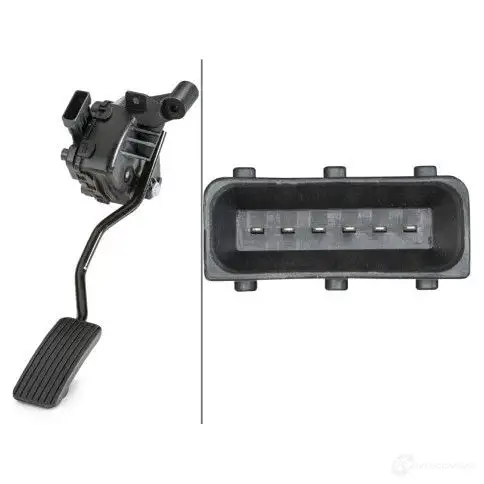 Датчик положения педали газа HELLA FF 1JJ 22089 4082300523089 6pv010946111