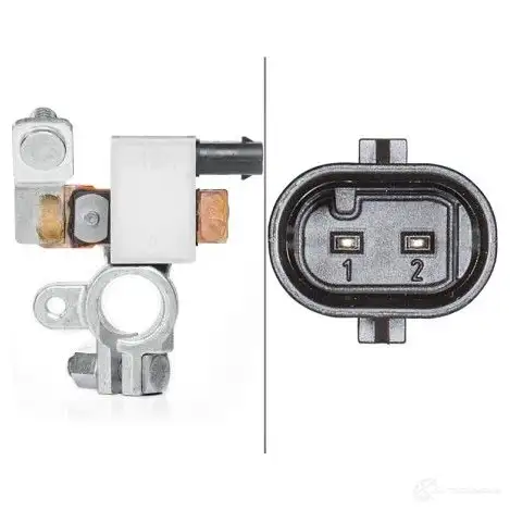 Клемма аккумулятора с датчиком HELLA 20600 6PK 010 557-901 4082300655216 W 6HUN7W