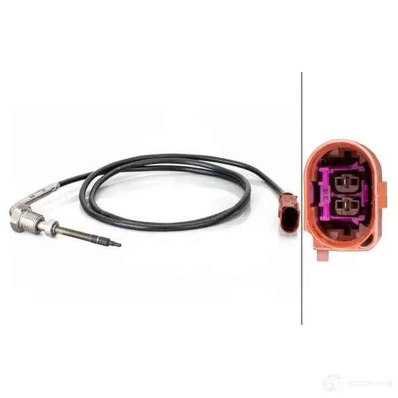 Датчик температуры выхлопных газов HELLA 1437527102 KPO IR 6PT 014 494-531