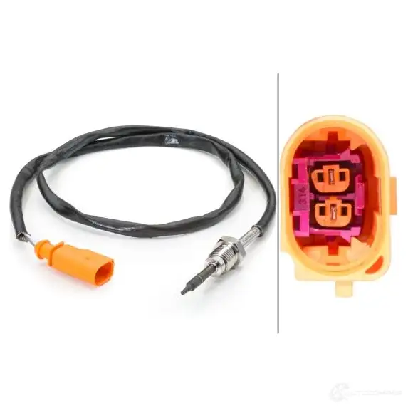 Датчик температуры выхлопных газов HELLA Q XE22U 1424633164 6pt014494031 4082300709148