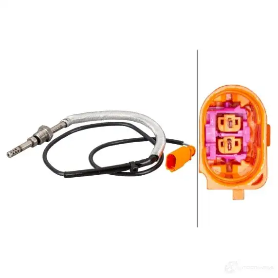 Датчик температуры выхлопных газов HELLA WU U87SL 6PT 010 376-211 1437527004