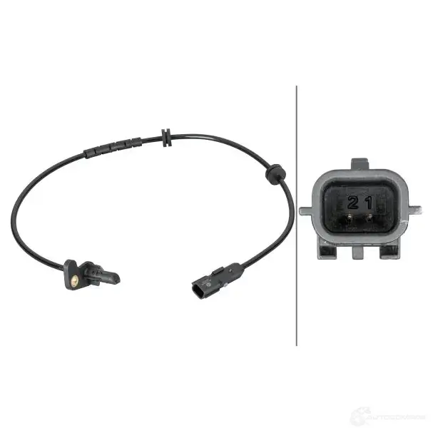 Датчик АБС HELLA S0V0UP 3 1437476810 6pu012806881 изображение 0