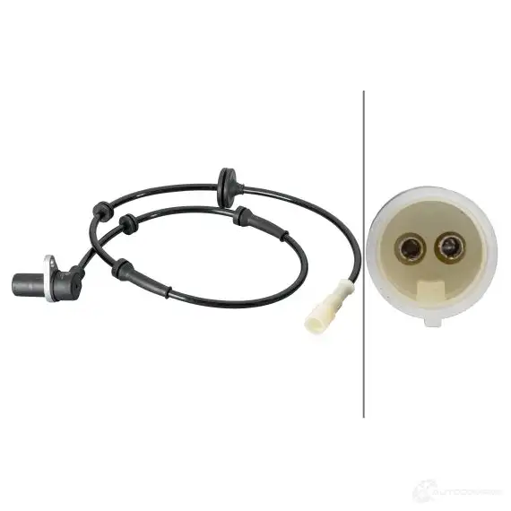 Датчик АБС HELLA 6pu012806651 ZF DDNC 1437445469