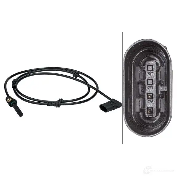 Датчик АБС HELLA QG BBIZO 6PU 012 679-451 1437446681