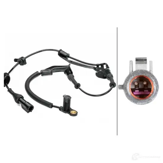 Датчик АБС HELLA PM ZZN7V 6PU 230 040-451 1437445829