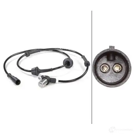 Датчик АБС HELLA 6pu009106471 21246 3 ALVS 4082300238860
