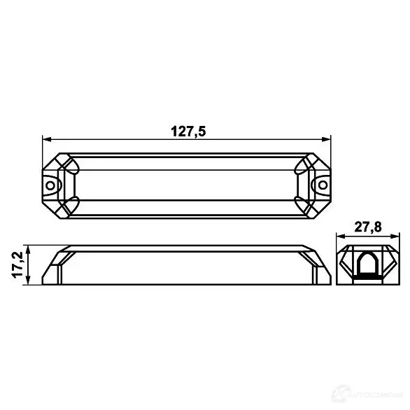 Проблесковый маячок HELLA 18464 E6 0471 2xd012160871 BST изображение 1