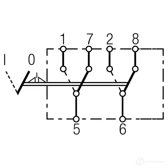 Переключатель HELLA 4082300190038 20101 POB 4F5 6eh007832601