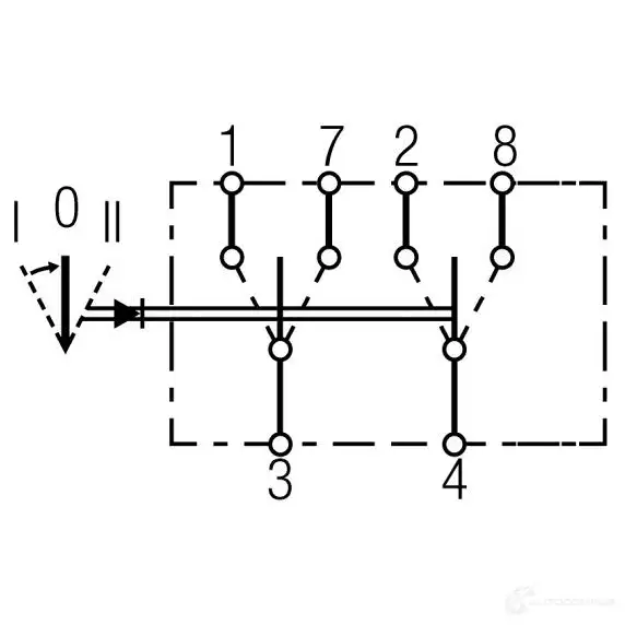 Переключатель HELLA 6fh004570541 EA8 DWS 20178 4082300190229 изображение 2