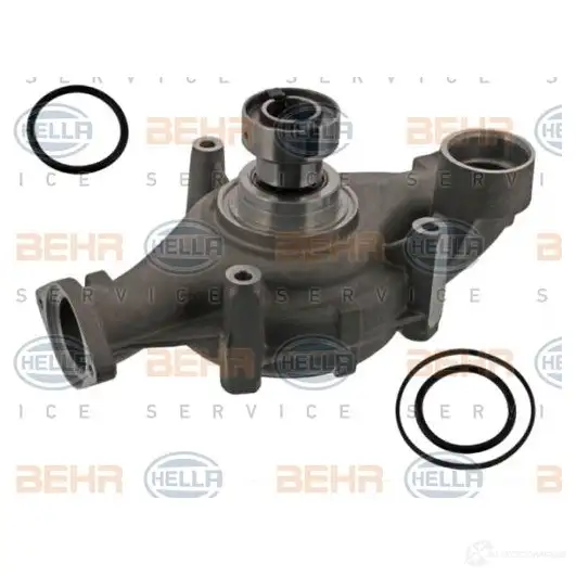 Водяной насос, помпа HELLA 49187 8mp376809214 _BEHR HELLA SERVICE_ 97P2J