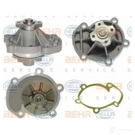 Водяной насос, помпа HELLA _BEHR HELLA SERVICE_ 8mp376804271 FFTHC 48703