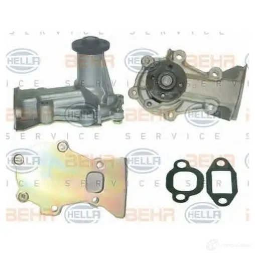 Водяной насос, помпа HELLA THDCJ 49022 8mp376807331 _BEHR HELLA SERVICE_