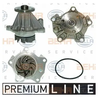 Водяной насос, помпа HELLA 48445 ZCZMK _BEHR HELLA SERVICE_ 8mp376802291