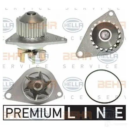 Водяной насос, помпа HELLA M5E00QF _BEHR HELLA SERVICE_ 48149 8mp376800451