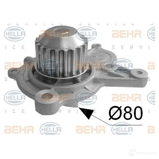 Водяной насос, помпа HELLA 49054 DH4NW _BEHR HELLA SERVICE_ 8mp376807544