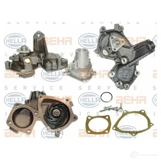 Водяной насос, помпа HELLA 8mp376807491 49046 LF2KUKV _BEHR HELLA SERVICE_