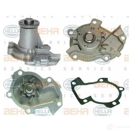 Водяной насос, помпа HELLA 48739 8mp376804571 M54IPT2 _BEHR HELLA SERVICE_