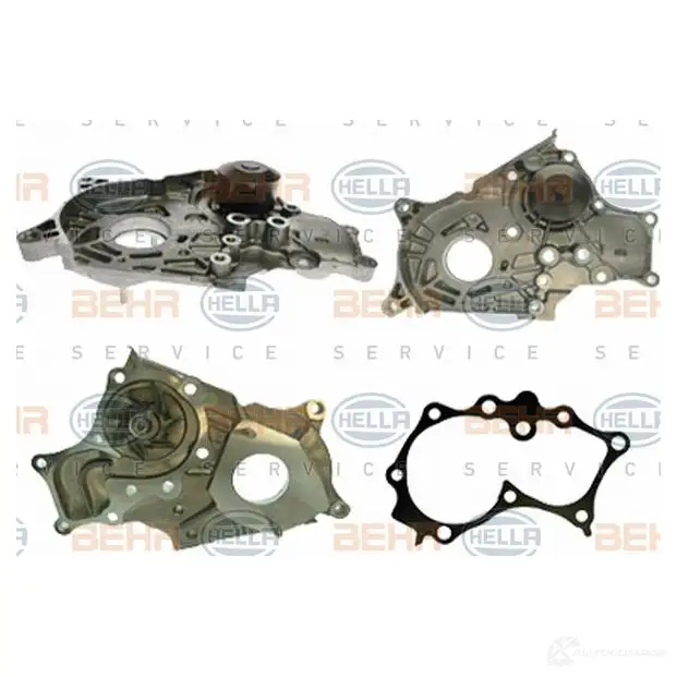 Водяной насос, помпа HELLA CWOXPD 48443 8mp376802281 _BEHR HELLA SERVICE_