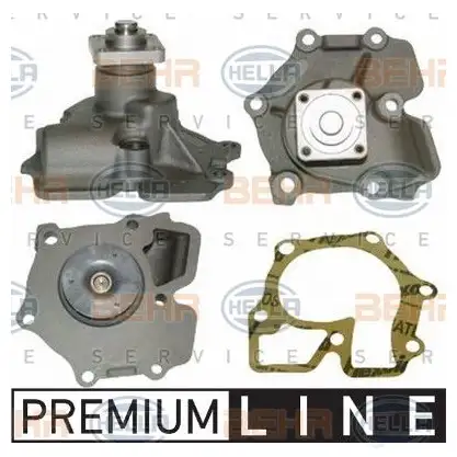 Водяной насос, помпа HELLA WWW2S 48249 _BEHR HELLA SERVICE_ 8mp376801101