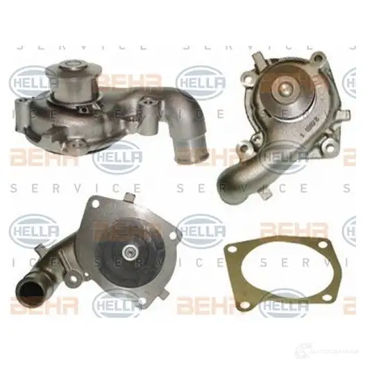 Водяной насос, помпа HELLA 48326 8mp376801531 _BEHR HELLA SERVICE_ MU8921