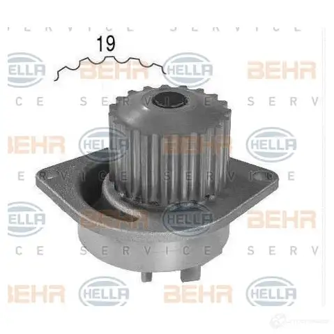Водяной насос, помпа HELLA _BEHR HELLA SERVICE_ 48154 8mp376800474 6915657
